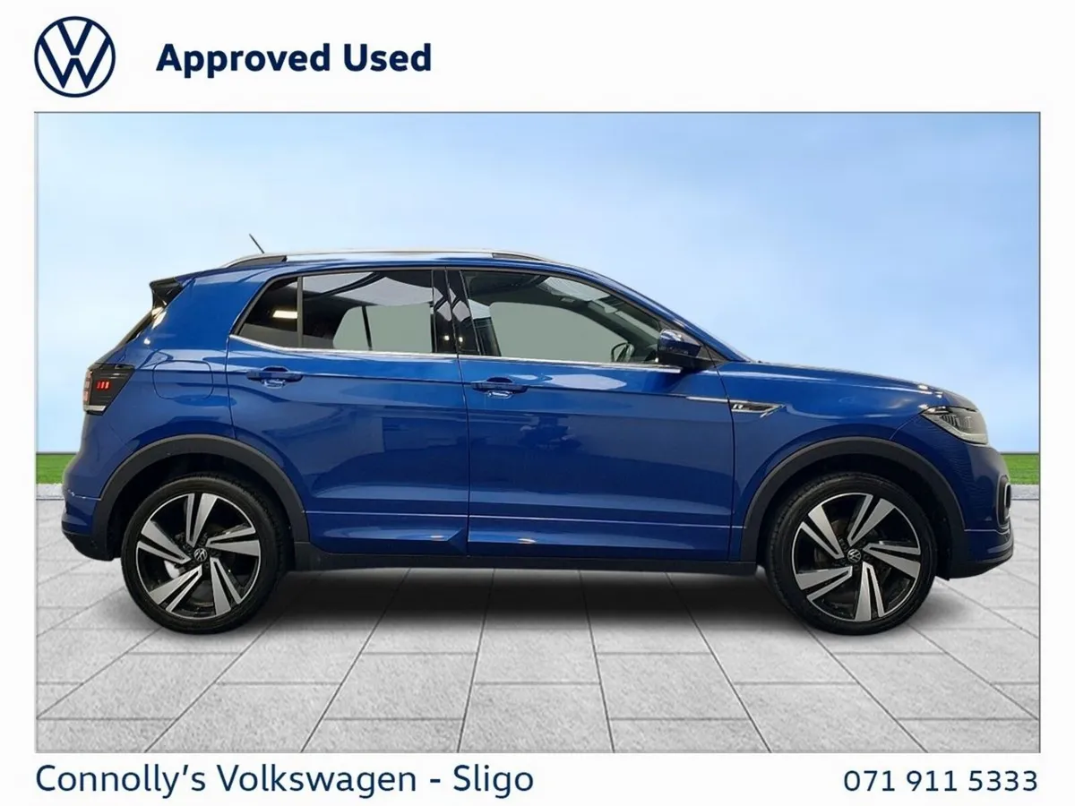 Volkswagen T-Cross SUV, Petrol, 2024, Blue