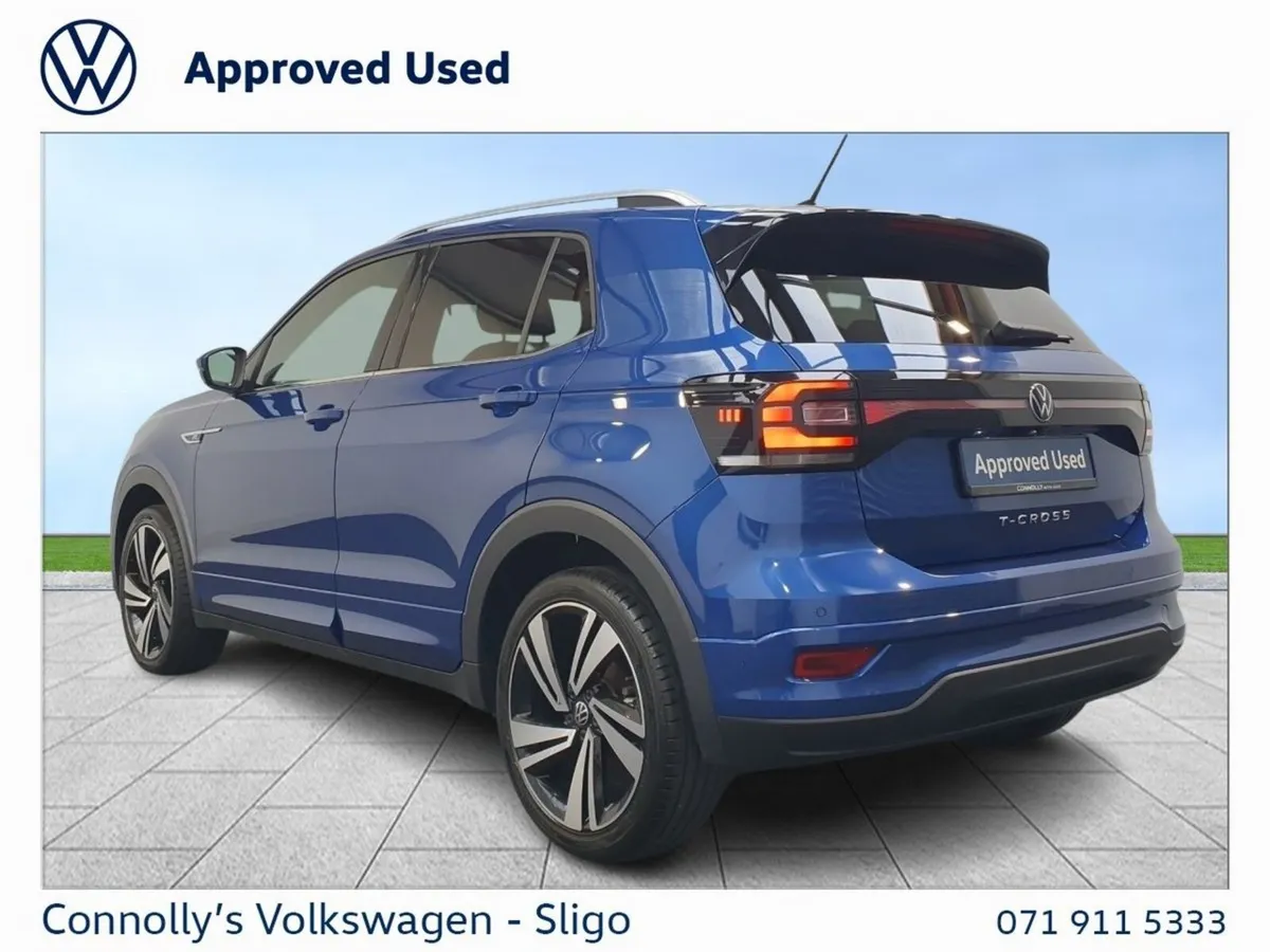 Volkswagen T-Cross SUV, Petrol, 2024, Blue