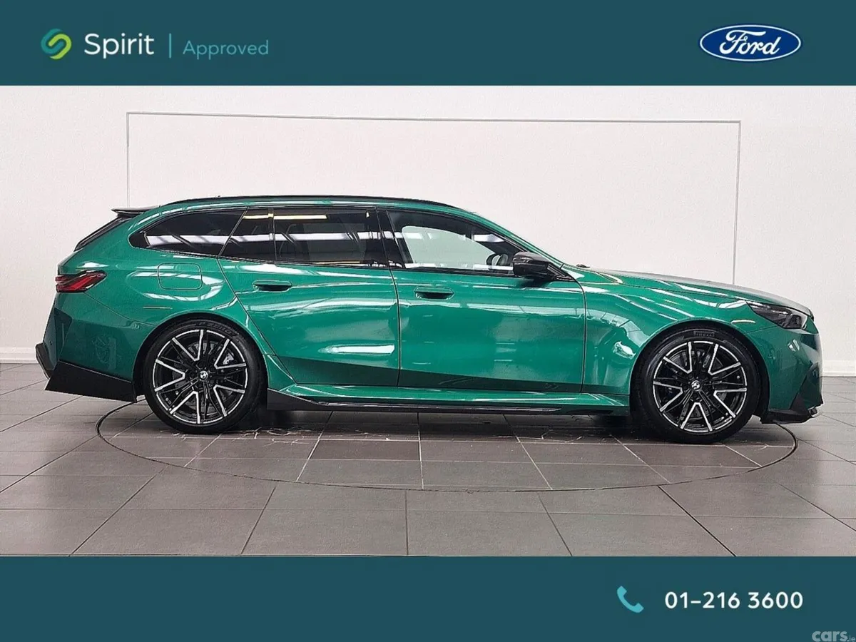 BMW M5 Estate, Petrol Plug-in Hybrid, 2025, Green