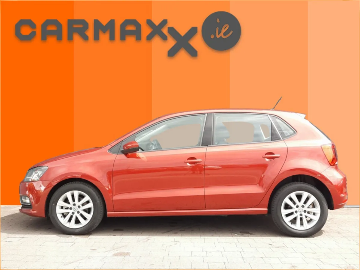 Volkswagen Polo Hatchback, Petrol, 2017, Red