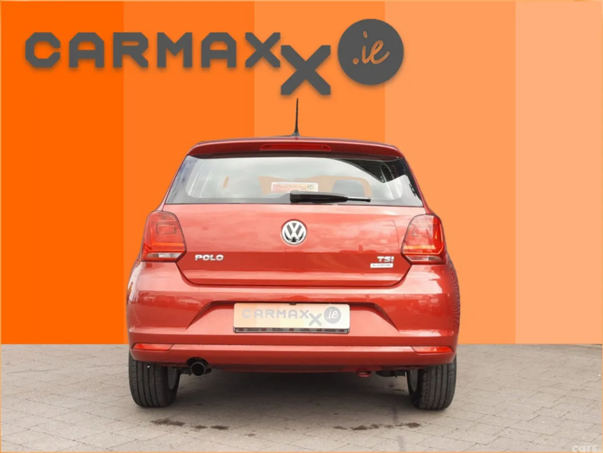Volkswagen Polo Hatchback, Petrol, 2017, Red
