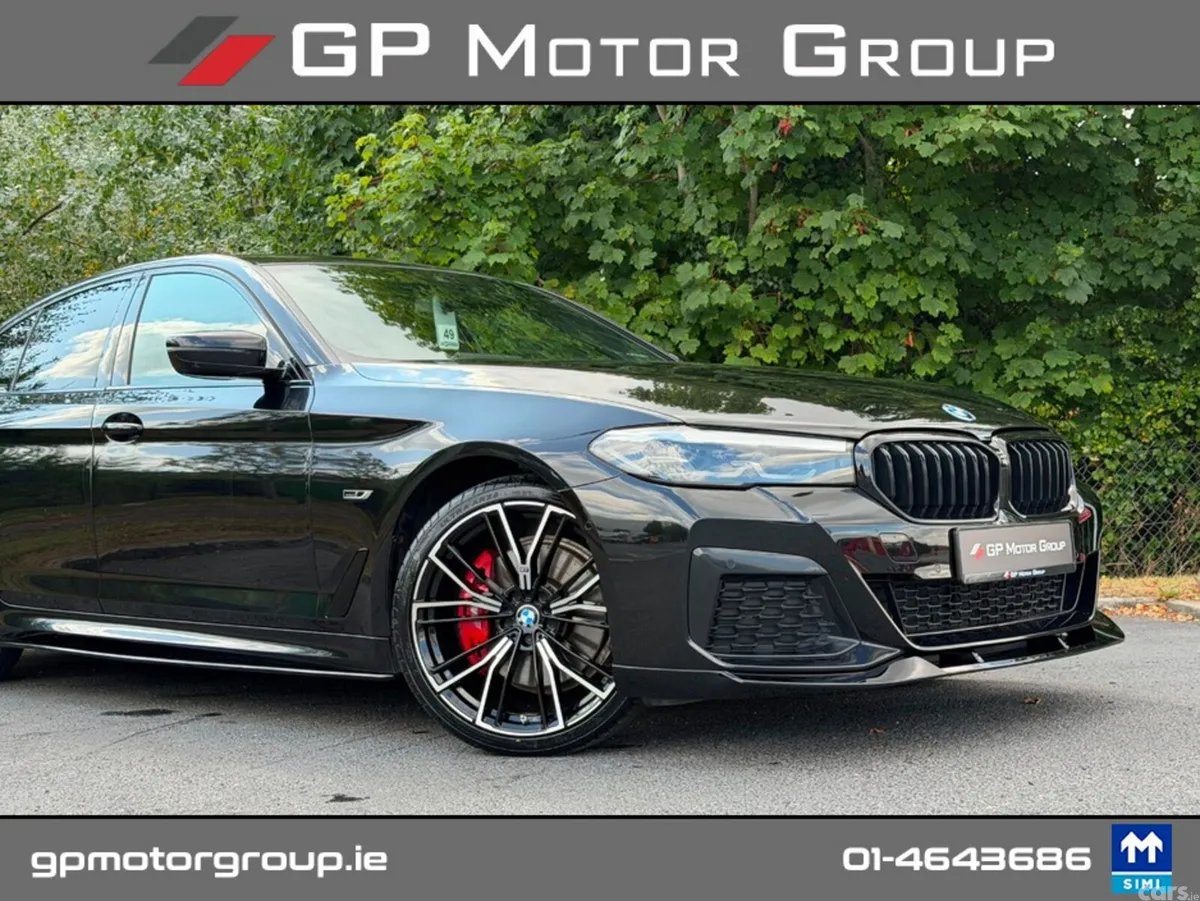 BMW 5-Series Saloon, Petrol Plug-in Hybrid, 2022, Black