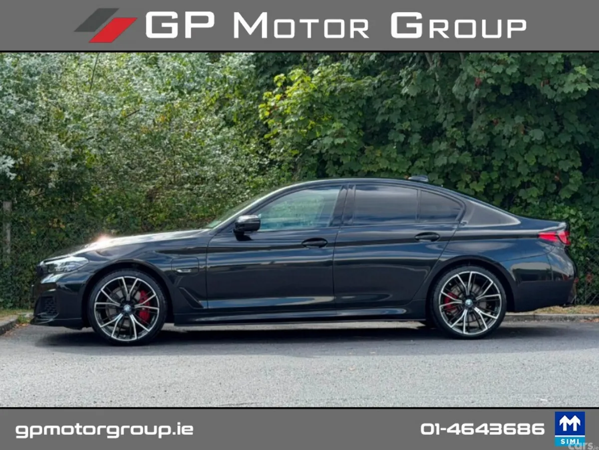 BMW 5-Series Saloon, Petrol Plug-in Hybrid, 2022, Black