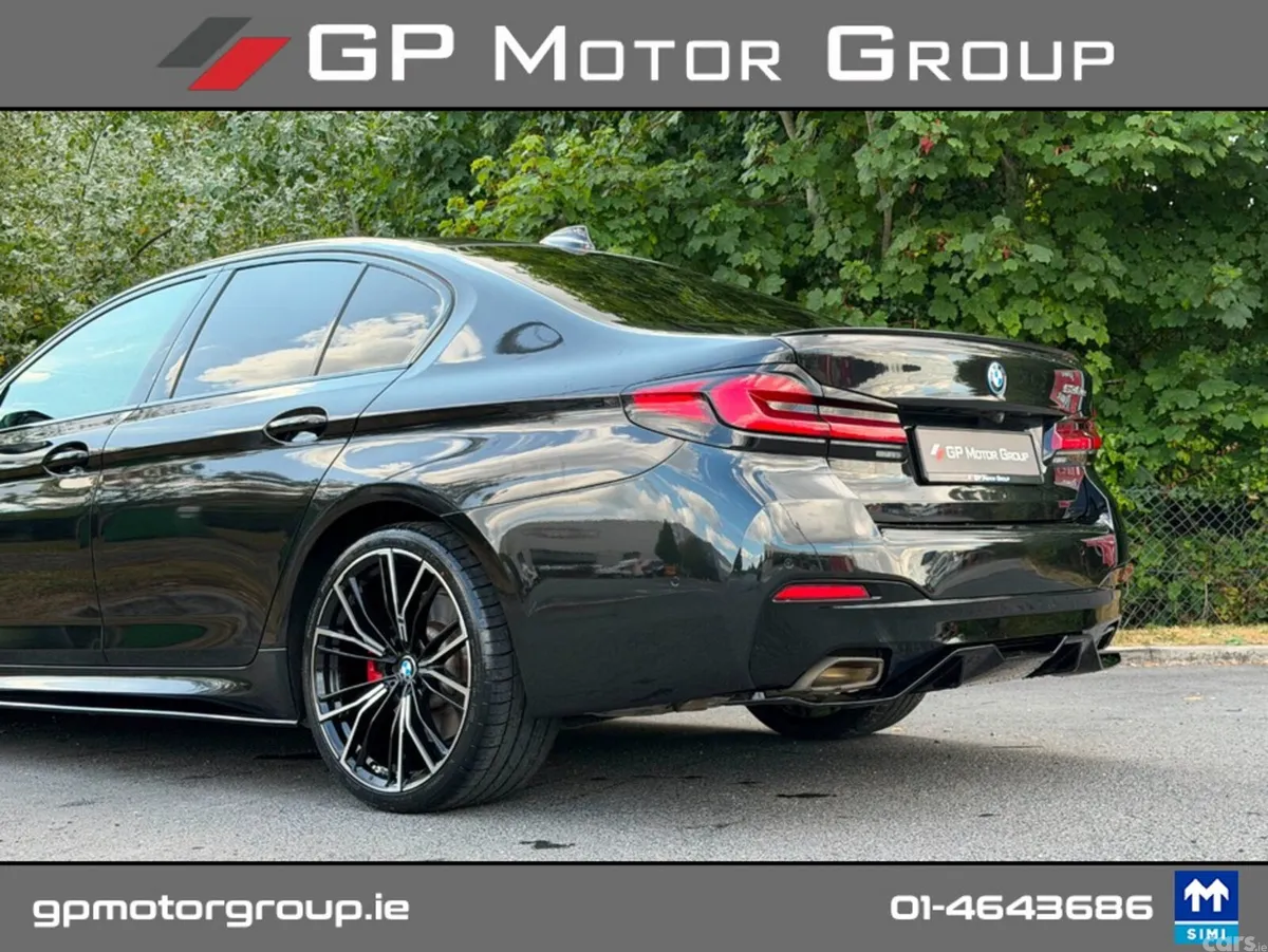 BMW 5-Series Saloon, Petrol Plug-in Hybrid, 2022, Black