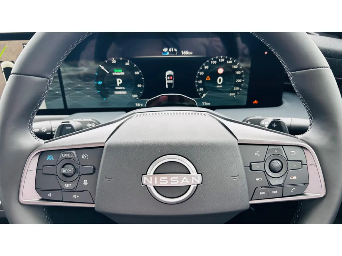 Nissan Leaf Hatchback, Electric, 2027, Blue