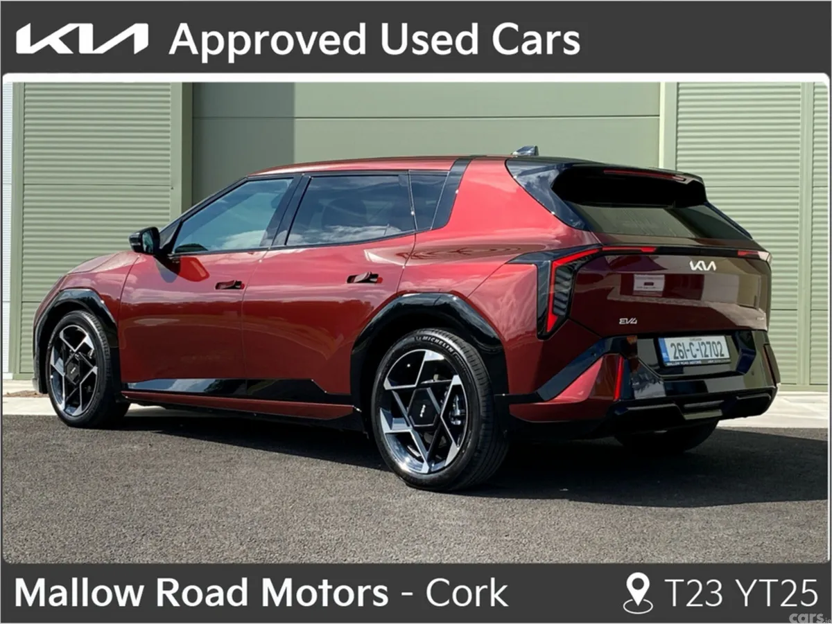 Kia EV4 Hatchback, Electric, 2026, Red