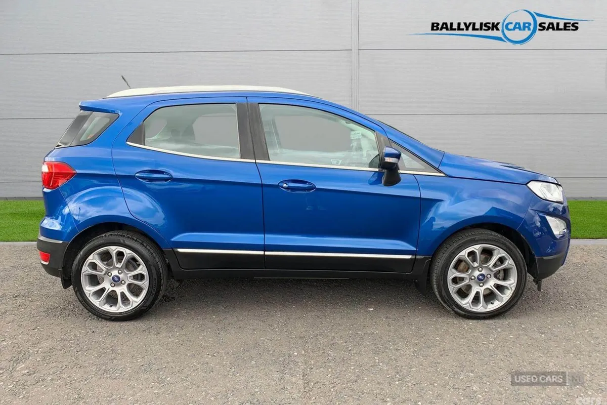 Ford EcoSport SUV, Petrol, 2019, Blue