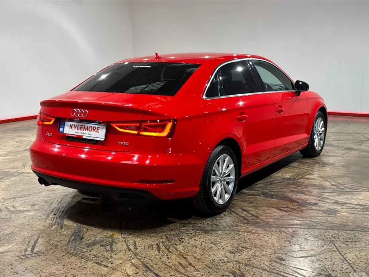 Audi A3 Saloon, Petrol, 2017, Red