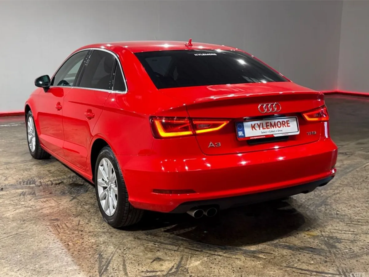 Audi A3 Saloon, Petrol, 2017, Red