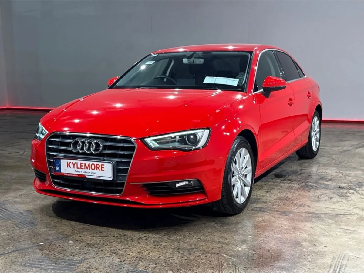 Audi A3 Saloon, Petrol, 2017, Red
