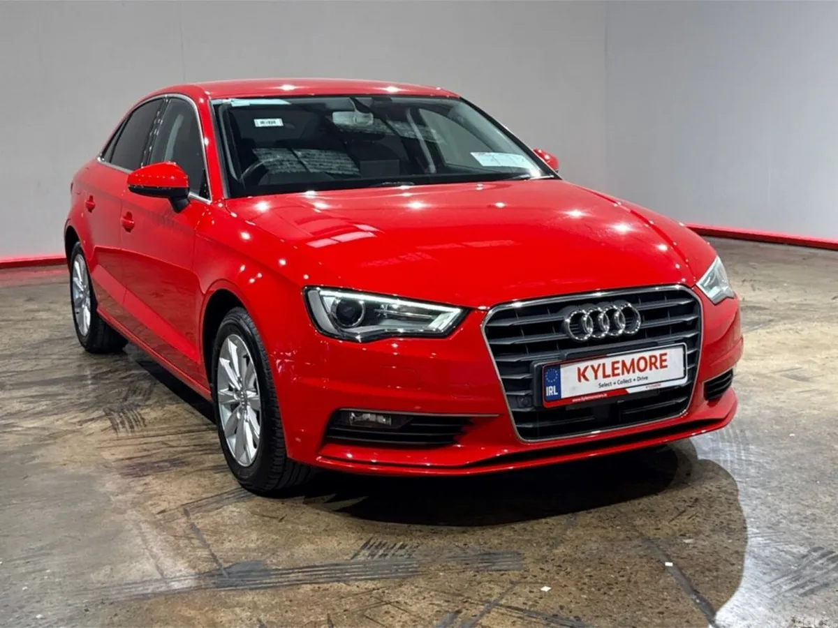 Audi A3 Saloon, Petrol, 2017, Red