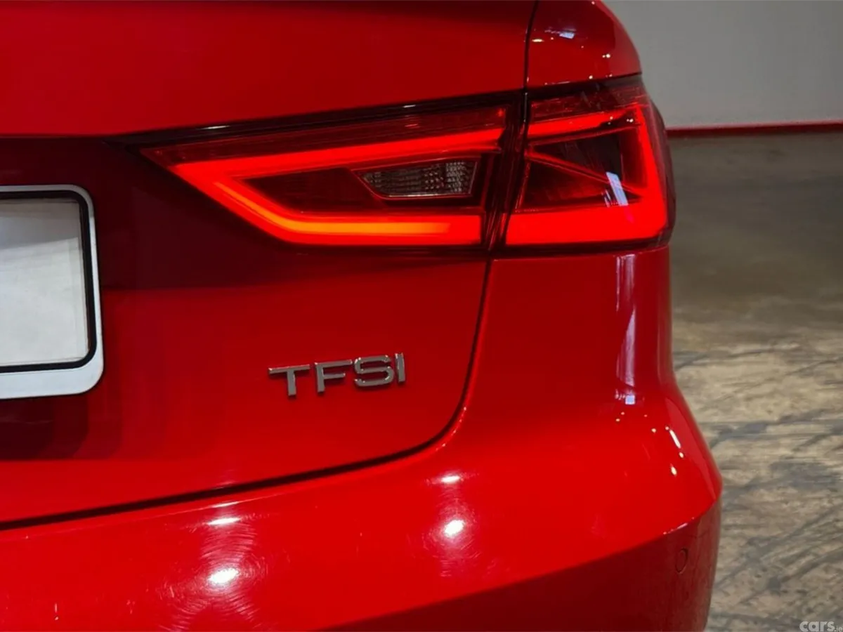 Audi A3 Saloon, Petrol, 2017, Red