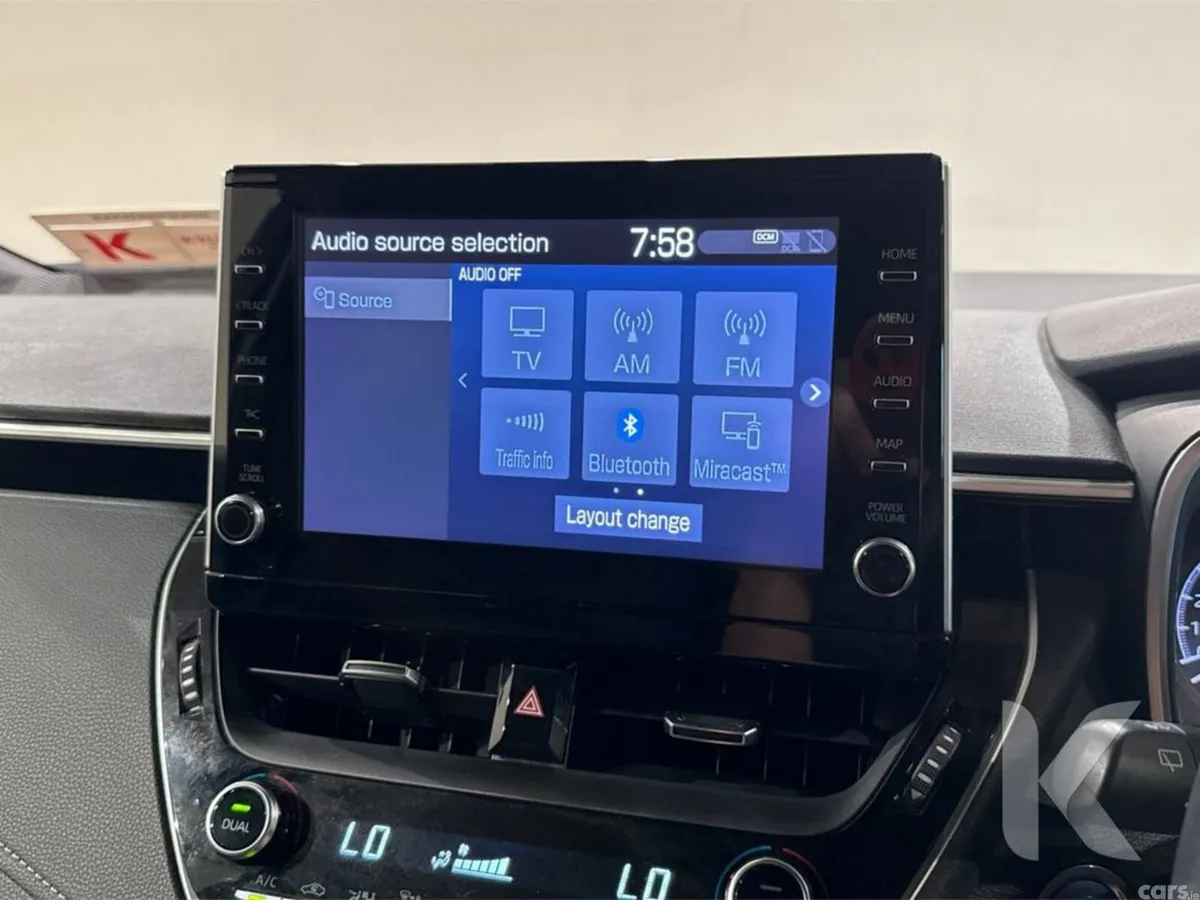 Toyota Corolla Hatchback, Petrol Hybrid, 2020, Red