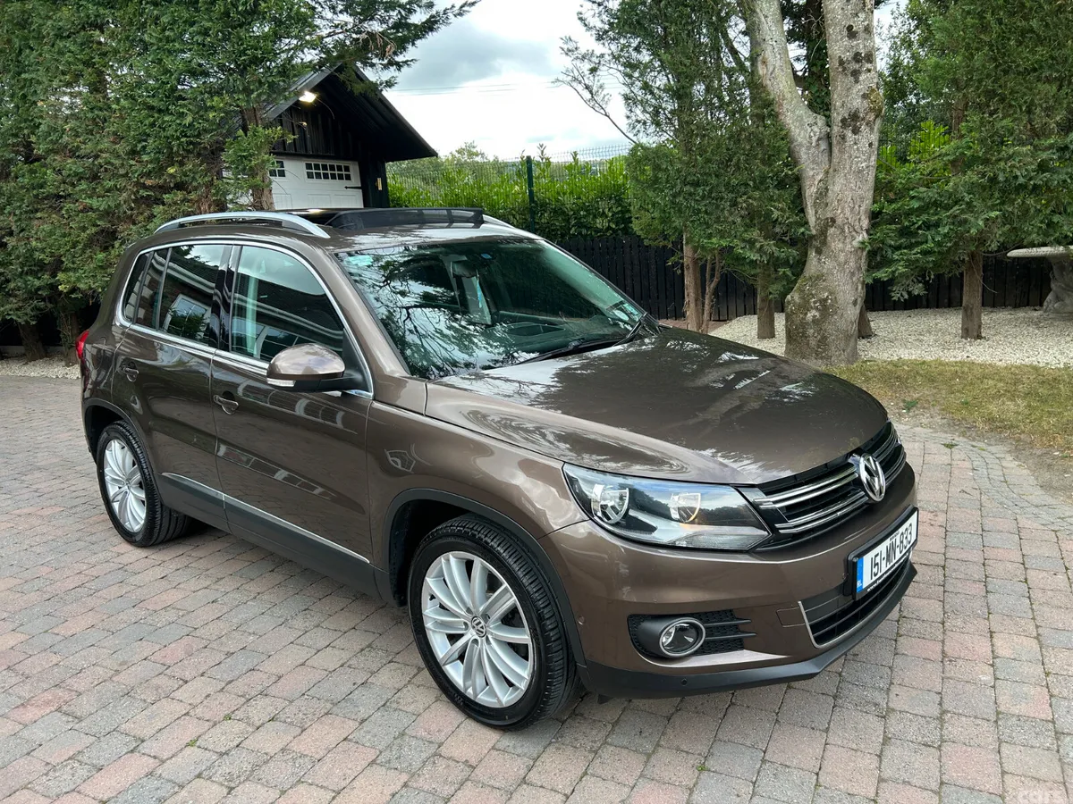 Volkswagen Tiguan SUV, Diesel, 2015, Brown