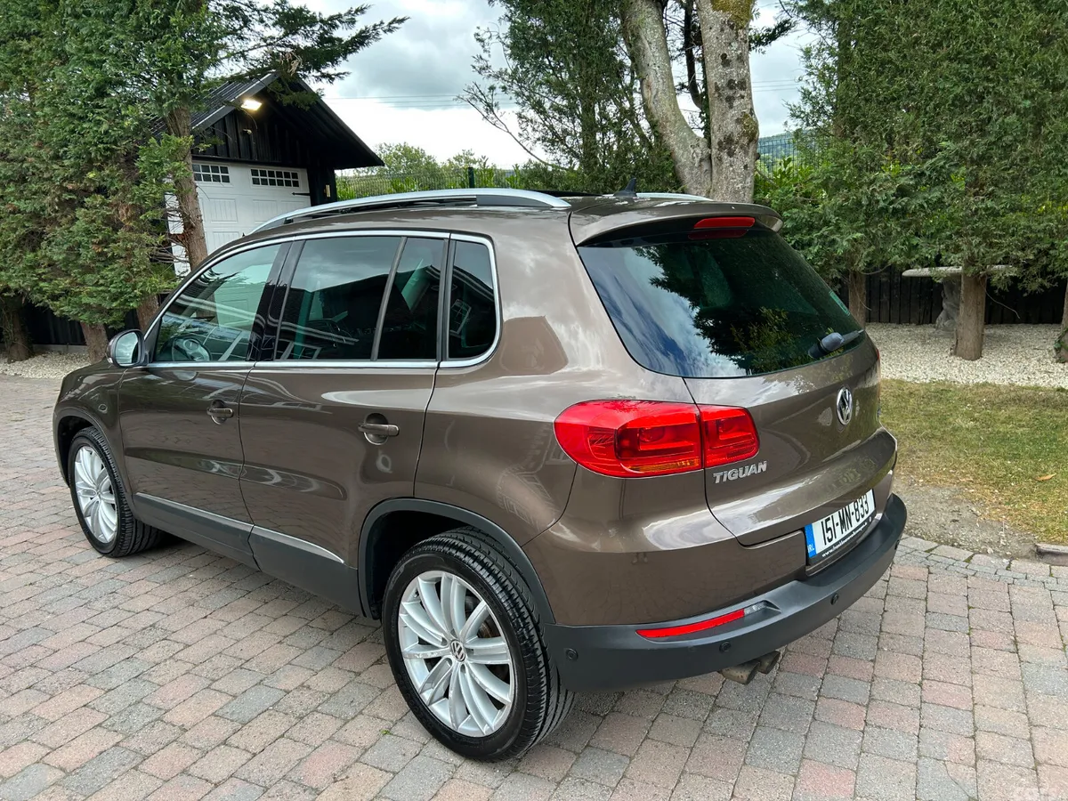 Volkswagen Tiguan SUV, Diesel, 2015, Brown