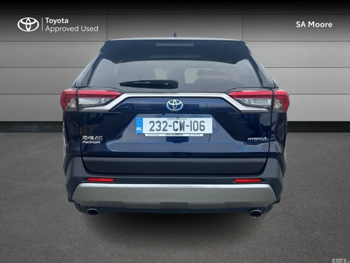 Toyota RAV4 SUV, Petrol Hybrid, 2023, Blue