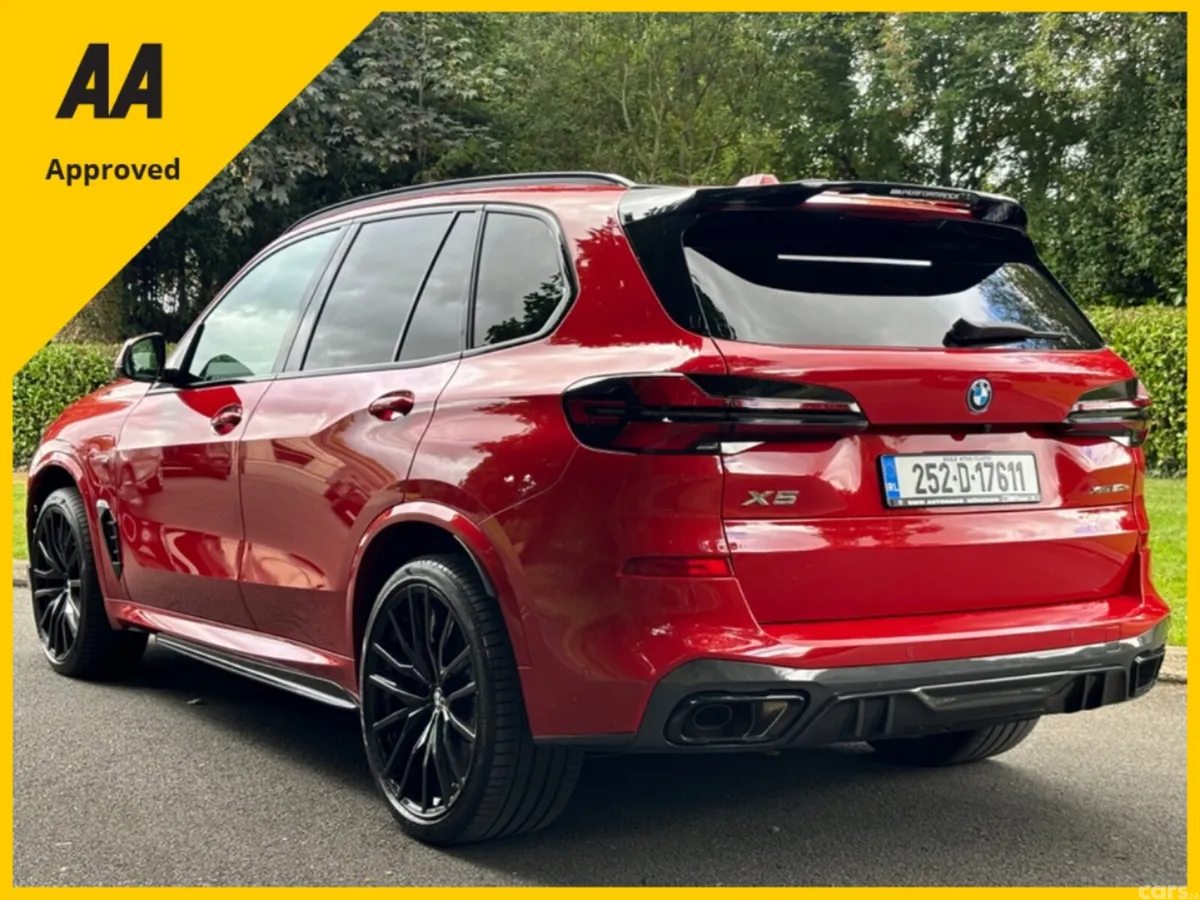 BMW X5 SUV, Petrol Plug-in Hybrid, 2025, Red