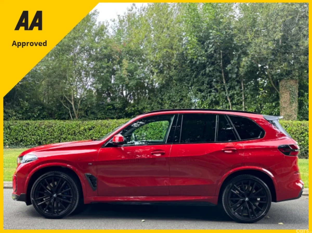 BMW X5 SUV, Petrol Plug-in Hybrid, 2025, Red