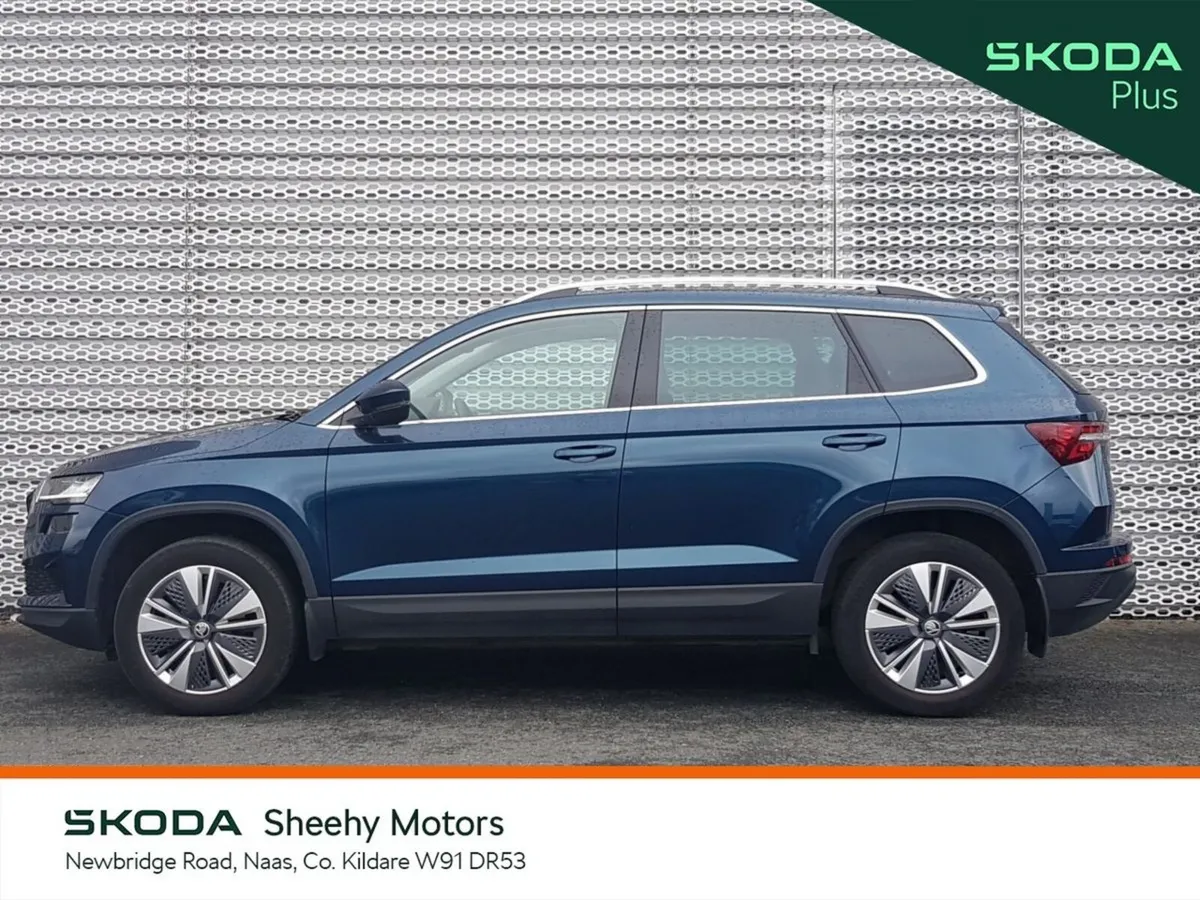 Skoda Karoq Estate, Petrol, 2024, Blue