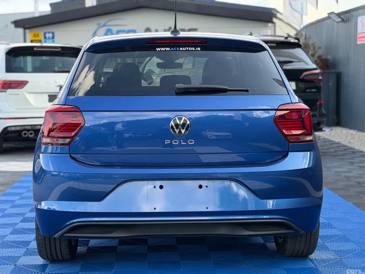 Volkswagen Polo Hatchback, Petrol, 2021, Blue