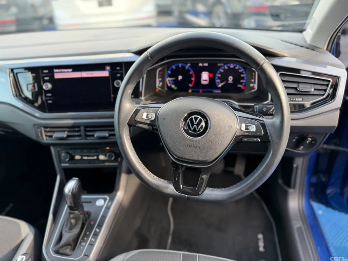 Volkswagen Polo Hatchback, Petrol, 2021, Blue