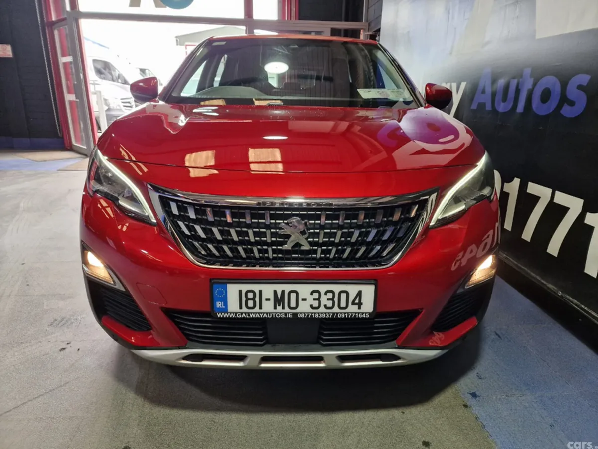 Peugeot 3008 Hatchback, Diesel, 2018, Red