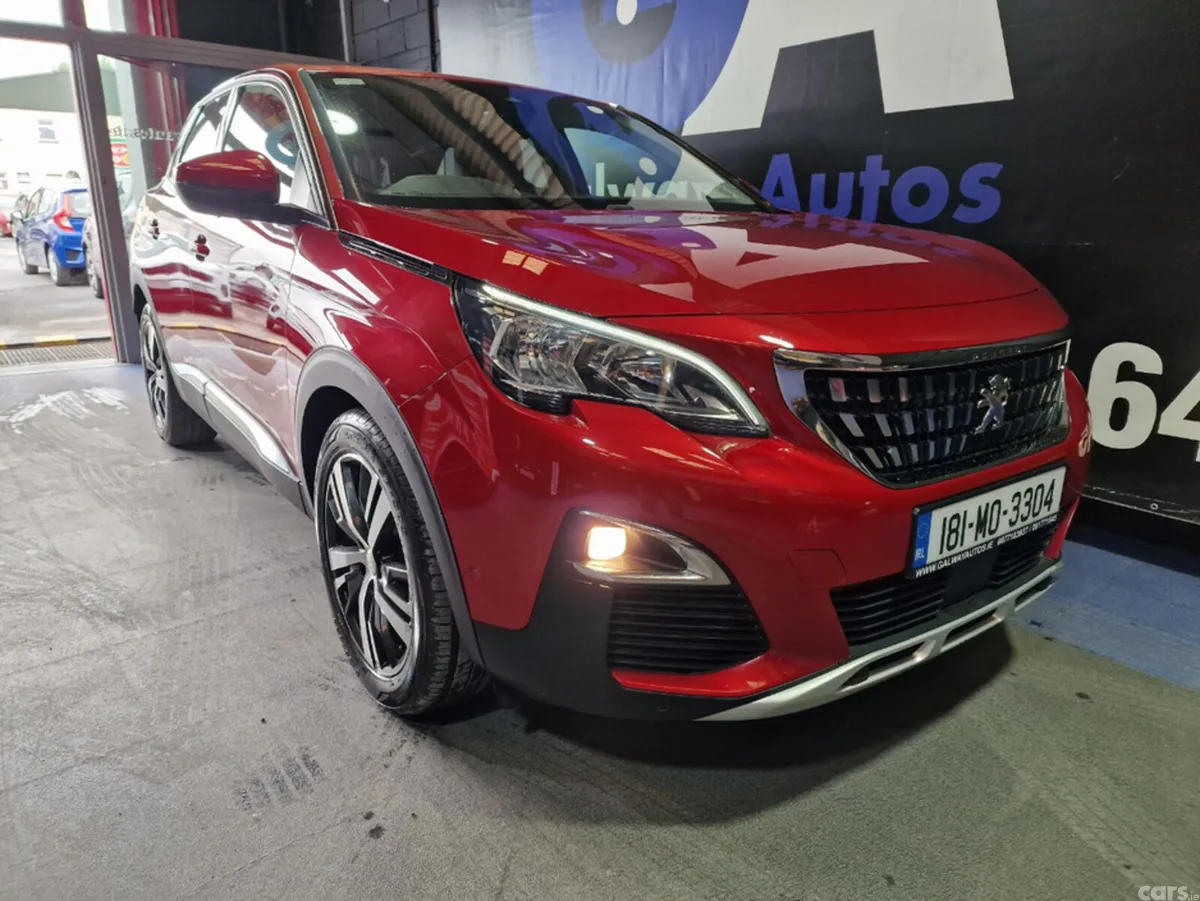 Peugeot 3008 Hatchback, Diesel, 2018, Red