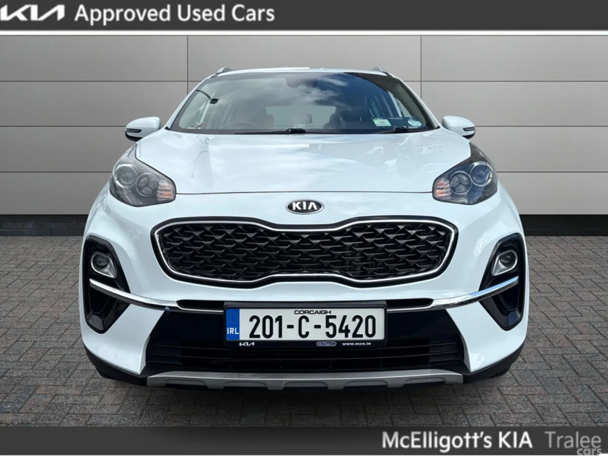 Kia Sportage MPV, Diesel Hybrid, 2020, White