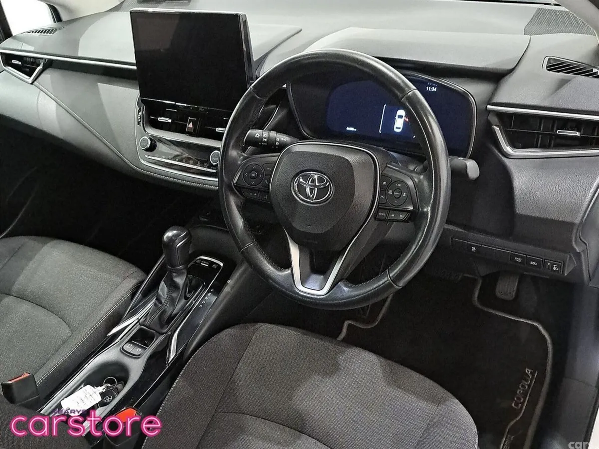 Toyota Corolla Saloon, Petrol Hybrid, 2023, White