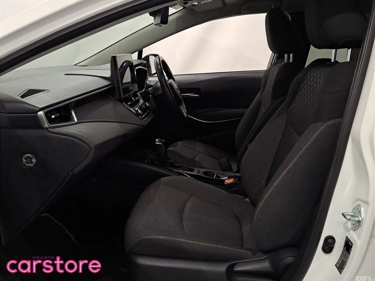 Toyota Corolla Saloon, Petrol Hybrid, 2023, White