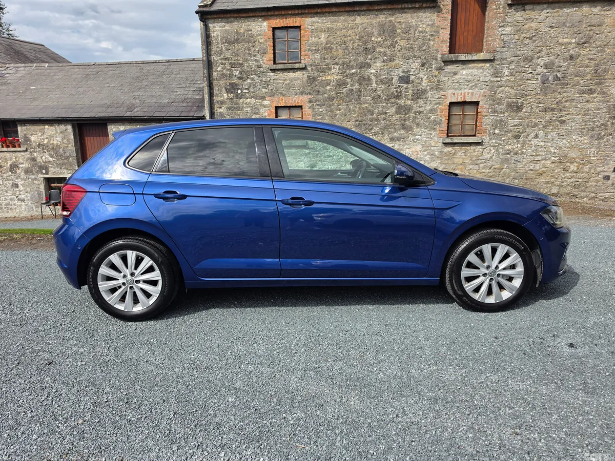 Volkswagen Polo Hatchback, Petrol, 2018, Blue