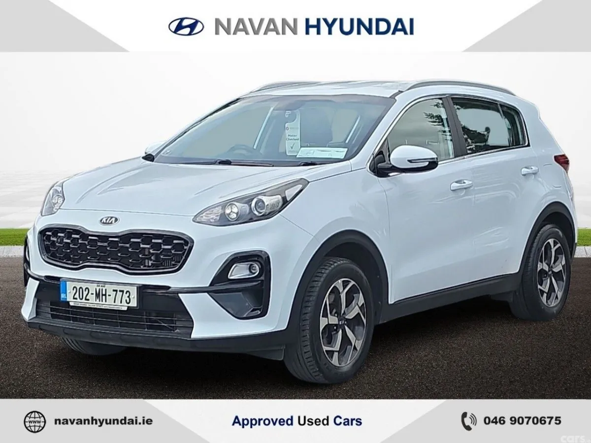 Kia Sportage SUV, Diesel, 2020, White