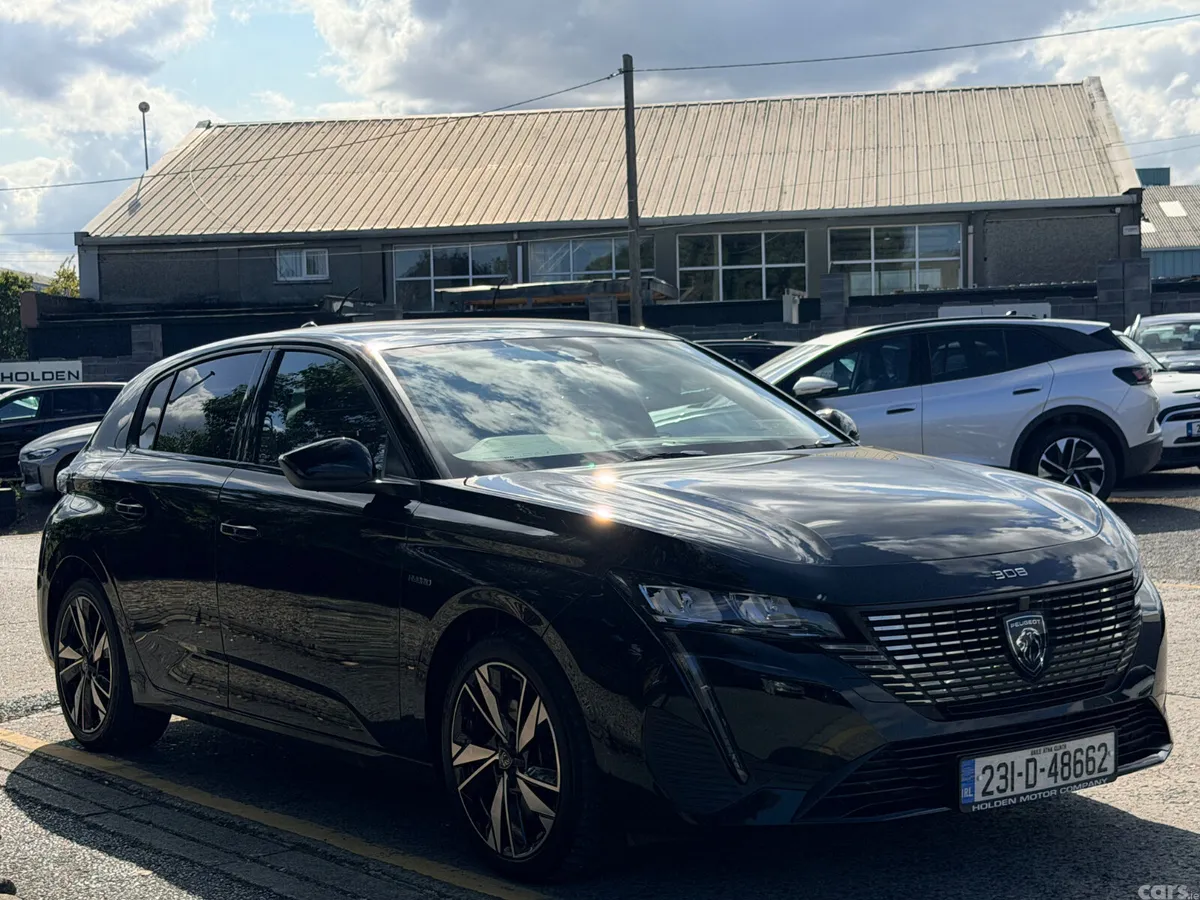 Peugeot 308 Hatchback, Petrol Plug-in Hybrid, 2023, Black