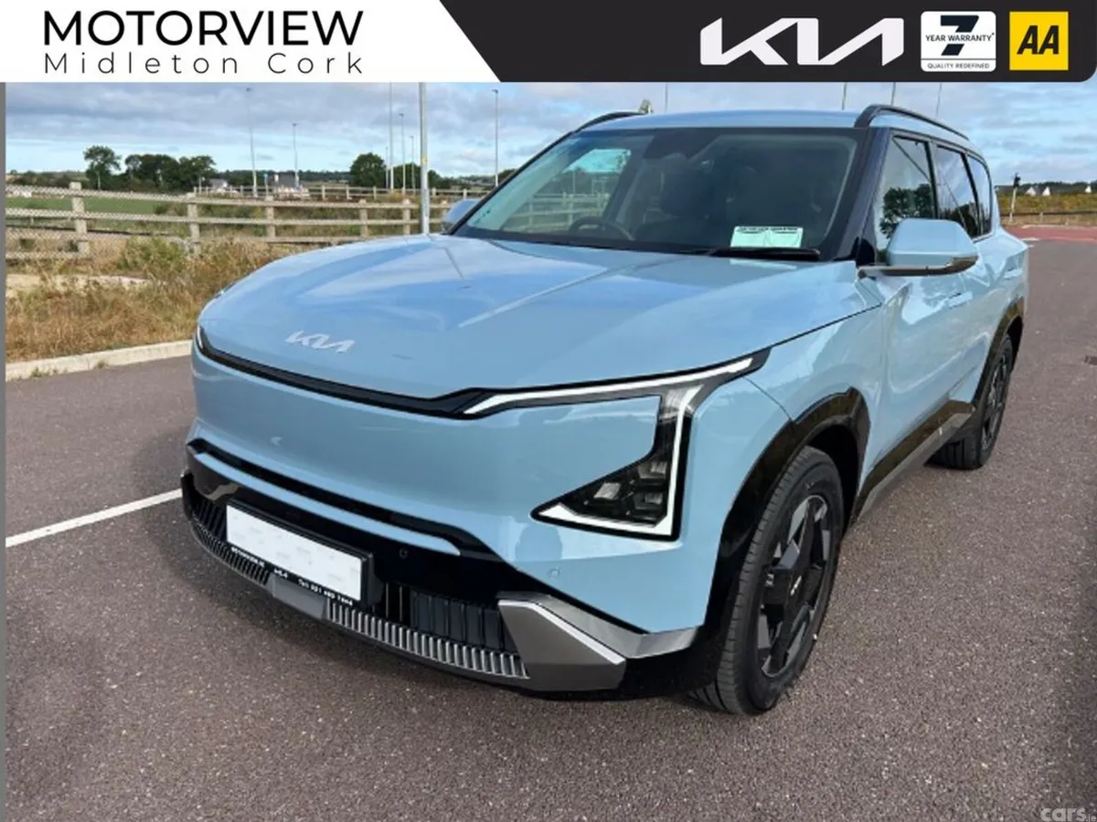 Kia EV5 SUV, Electric, 2027, Blue