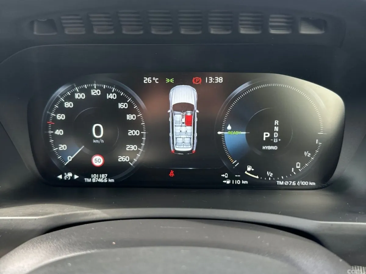 Volvo XC90 SUV, Petrol Plug-in Hybrid, 2020, Silver