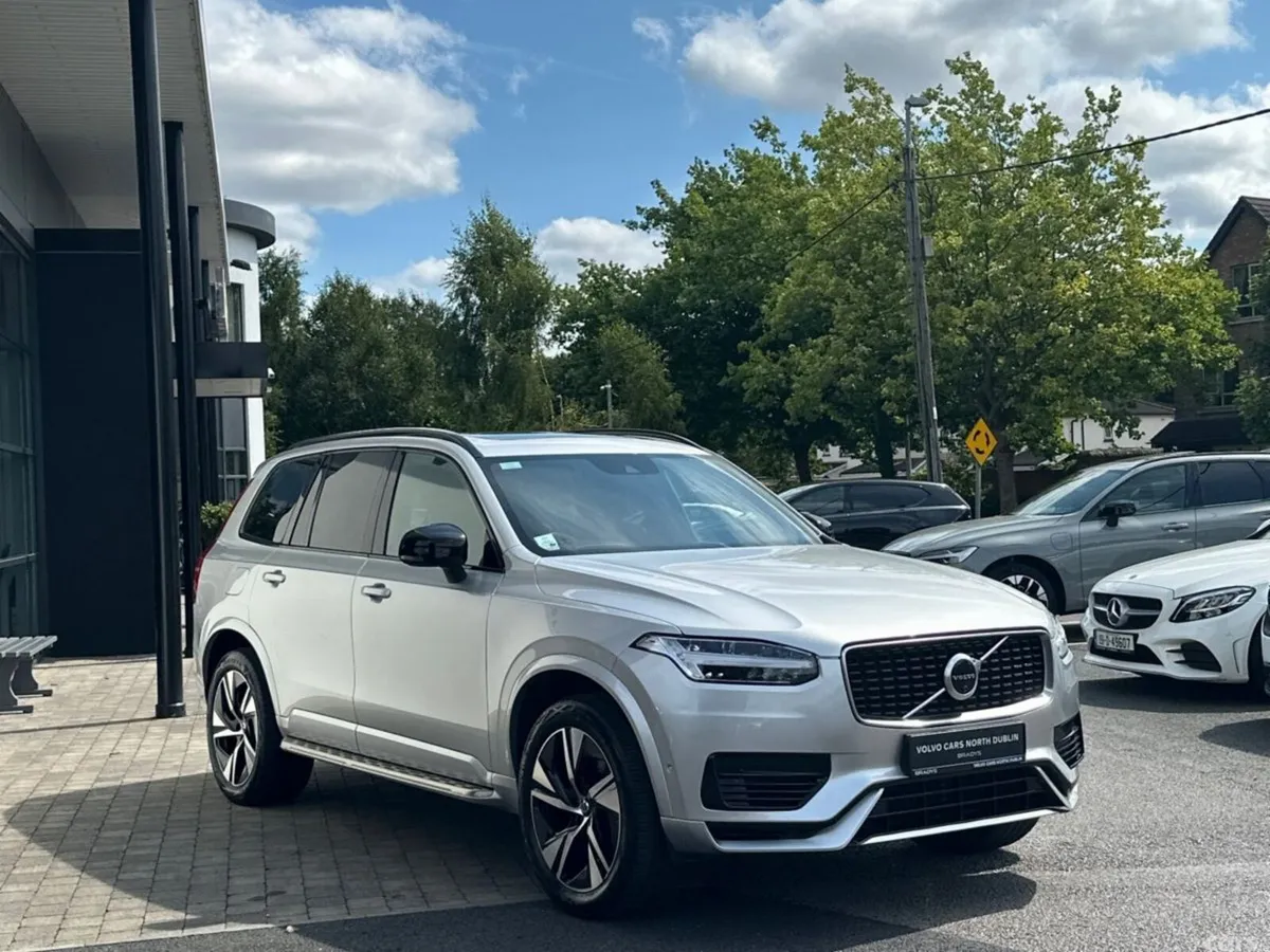 Volvo XC90 SUV, Petrol Plug-in Hybrid, 2020, Silver