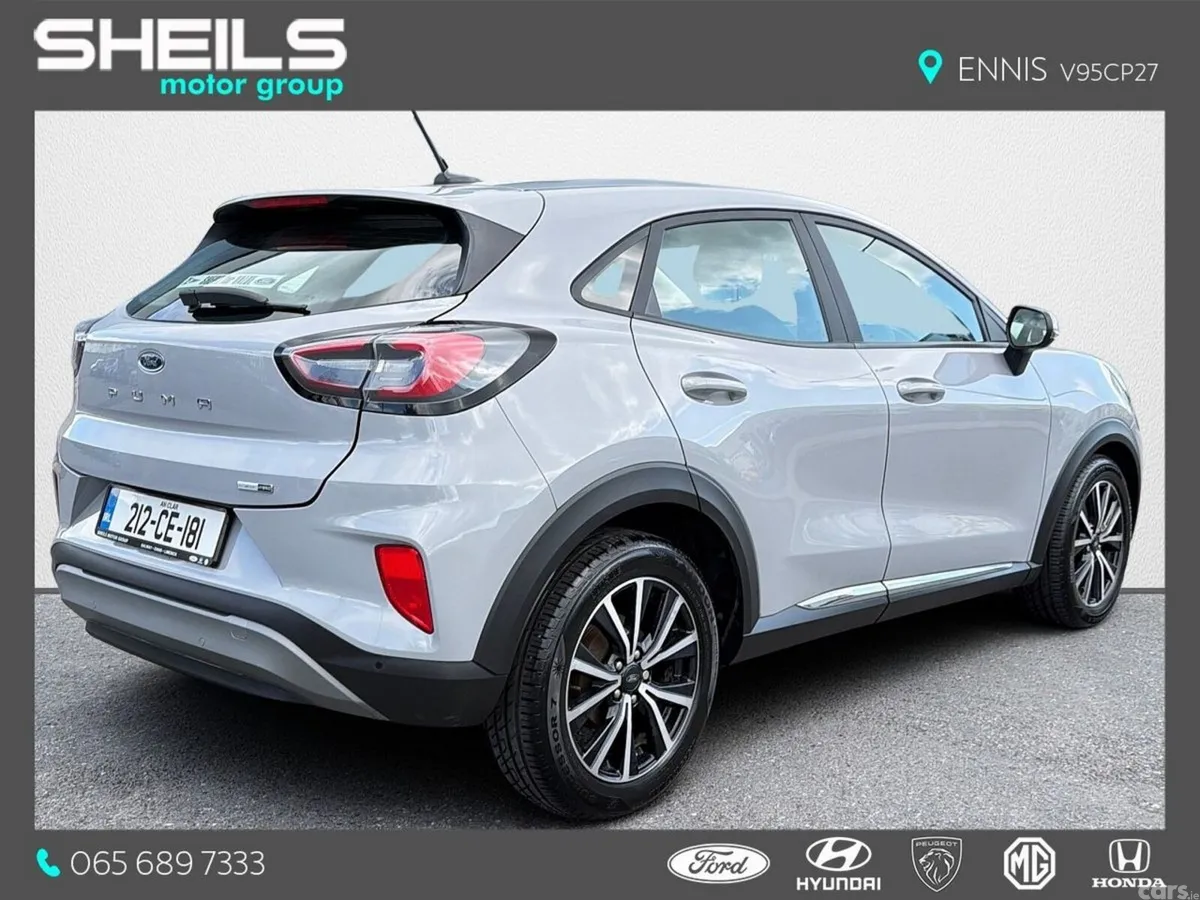 Ford Puma MPV, Petrol Hybrid, 2021, Grey