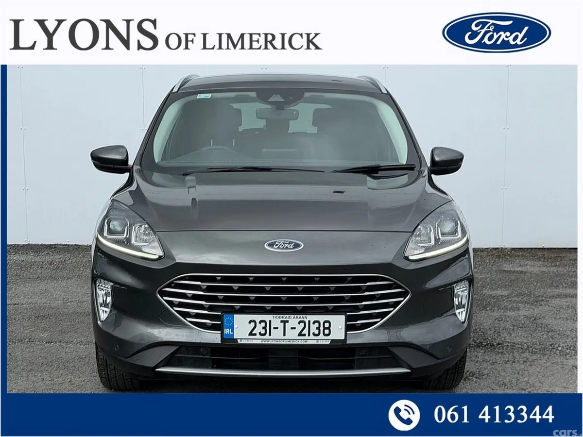Ford Kuga SUV, Petrol Plug-in Hybrid, 2023, Grey