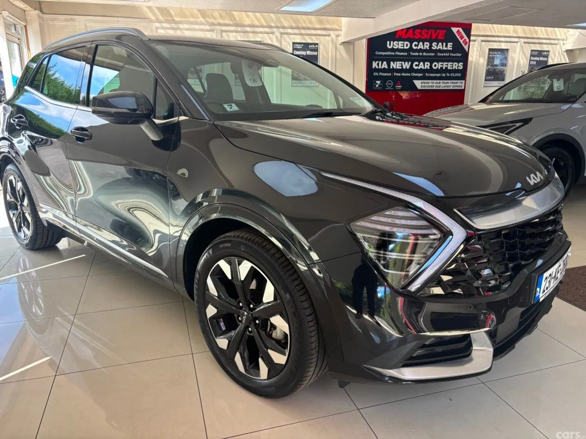Kia Sportage SUV, Petrol Plug-in Hybrid, 2023, Black