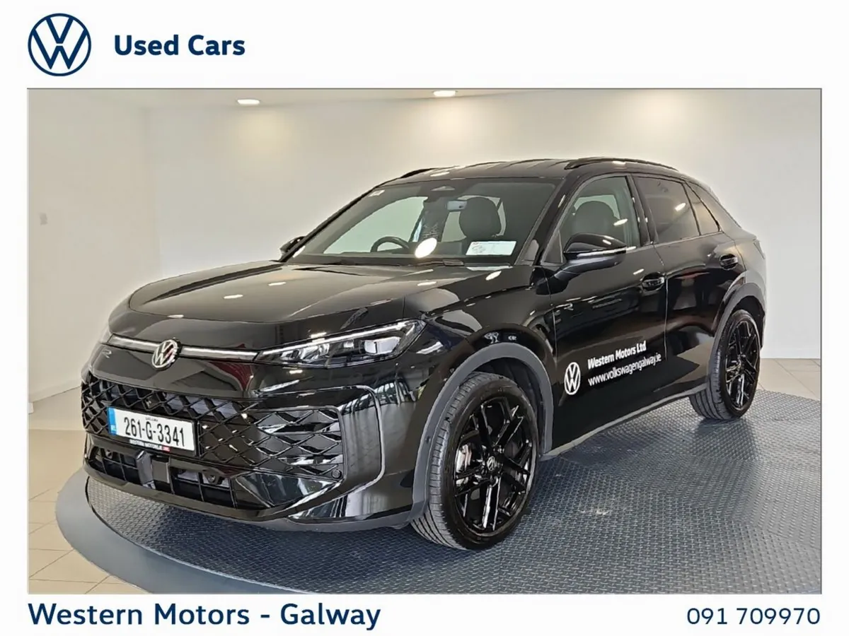 Volkswagen T-Roc SUV, Petrol, 2026, Black