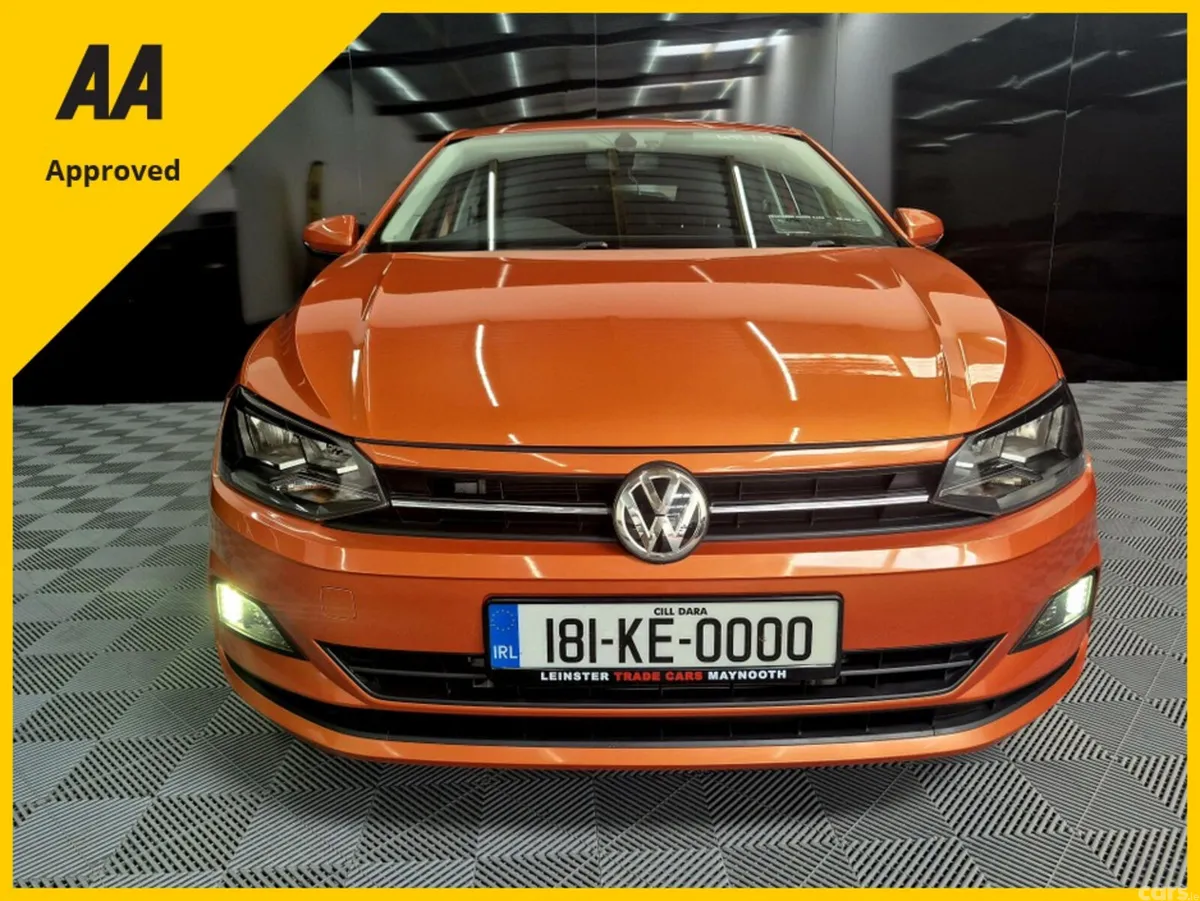 Volkswagen Polo Hatchback, Petrol, 2018, Orange