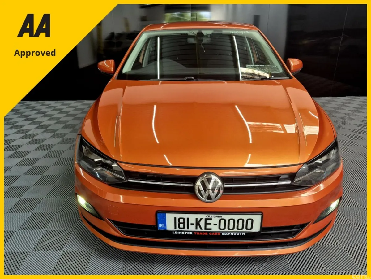 Volkswagen Polo Hatchback, Petrol, 2018, Orange