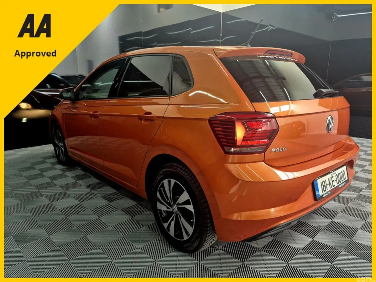 Volkswagen Polo Hatchback, Petrol, 2018, Orange