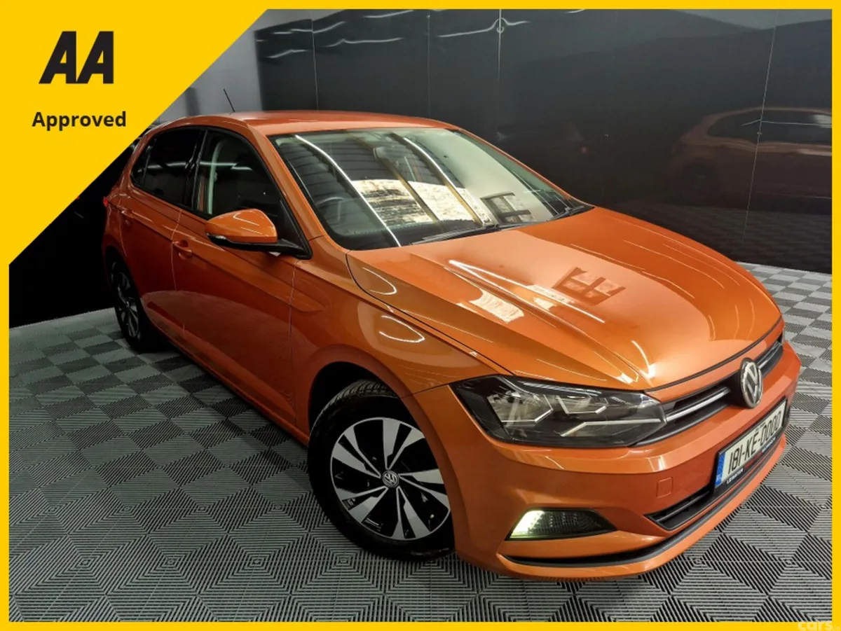 Volkswagen Polo Hatchback, Petrol, 2018, Orange