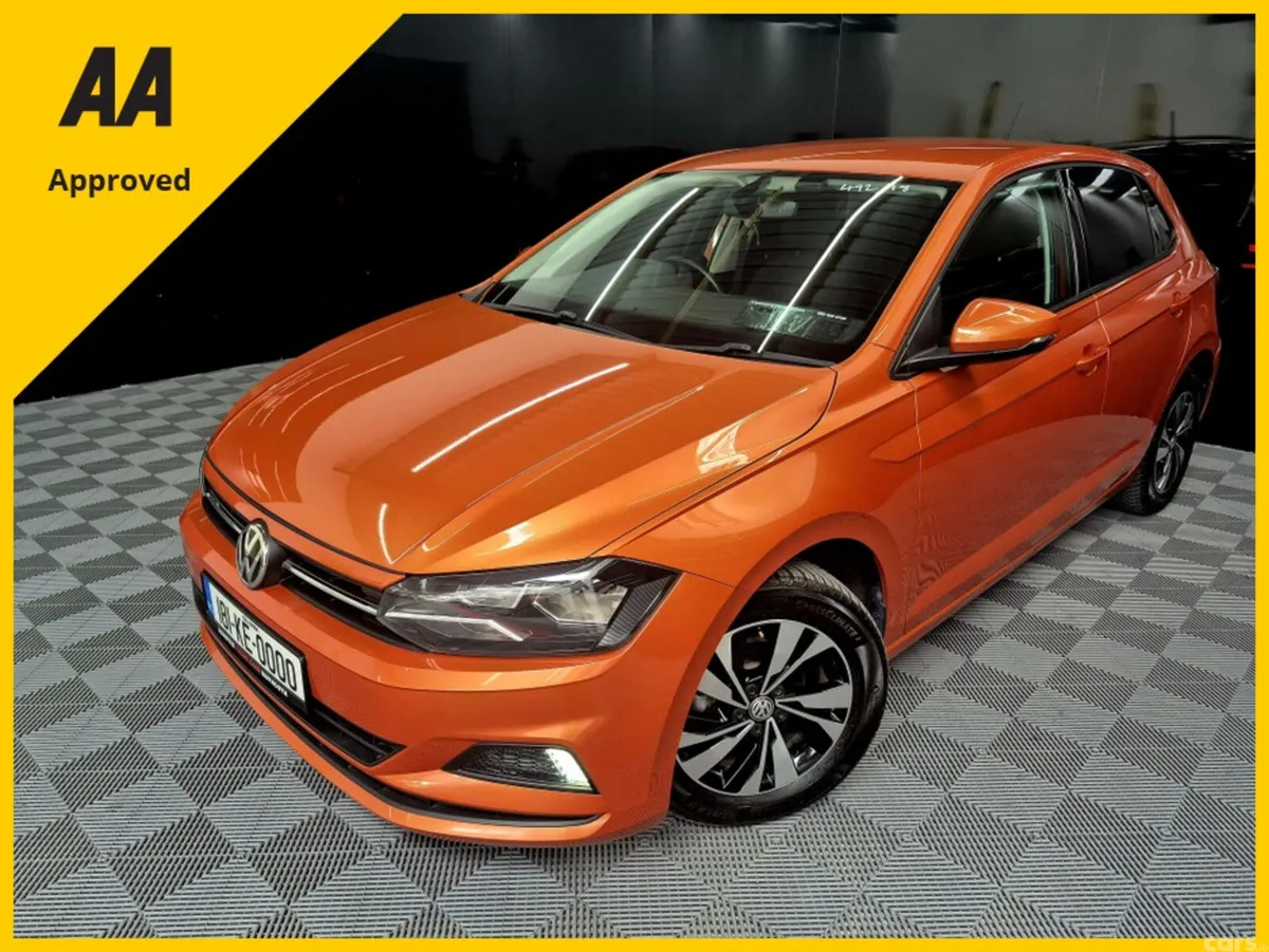 Volkswagen Polo Hatchback, Petrol, 2018, Orange