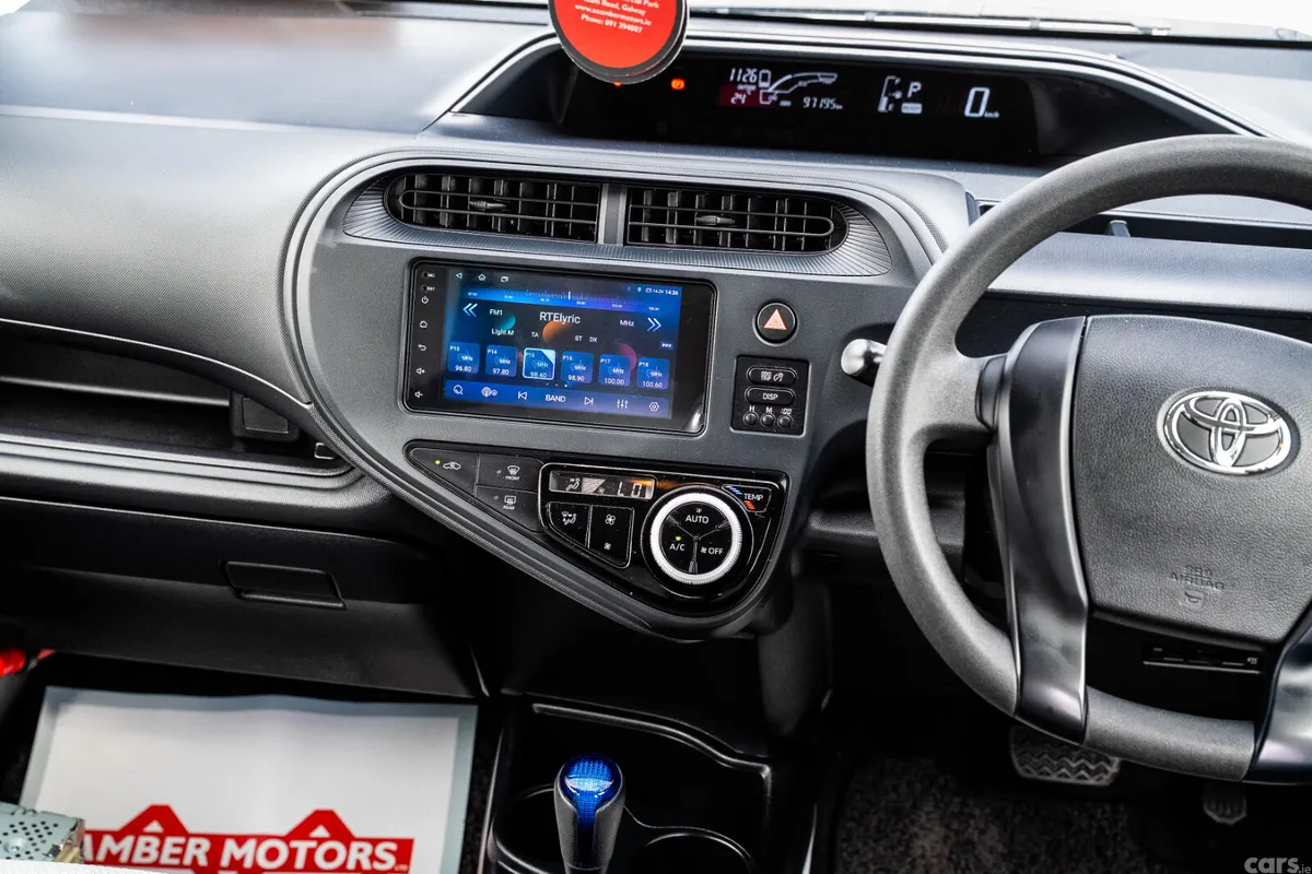 Toyota Aqua Hatchback, Petrol Hybrid, 2021, Silver