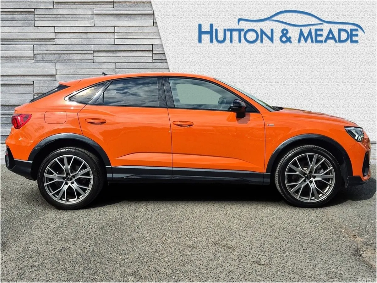Audi Q3 SUV, Petrol Plug-in Hybrid, 2024, Orange