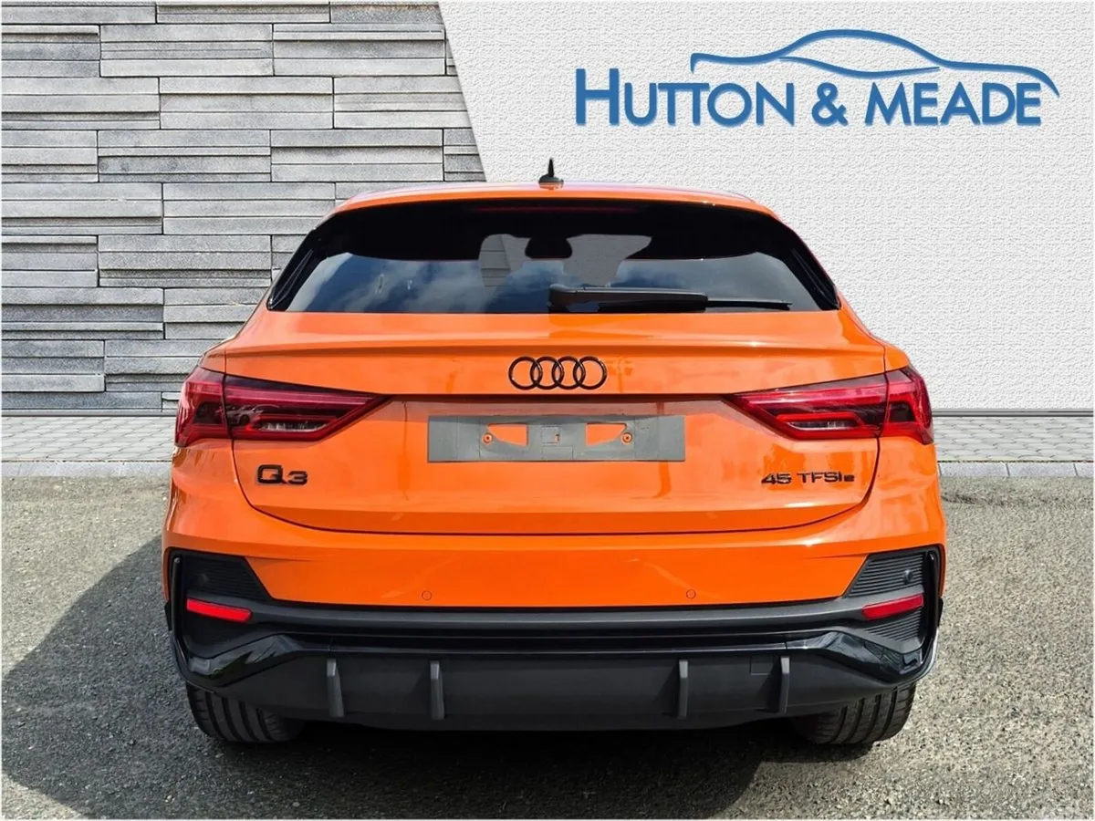 Audi Q3 SUV, Petrol Plug-in Hybrid, 2024, Orange