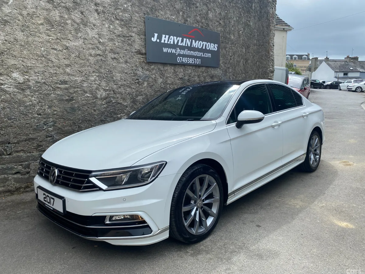 Volkswagen Passat Saloon, Diesel, 2017, White