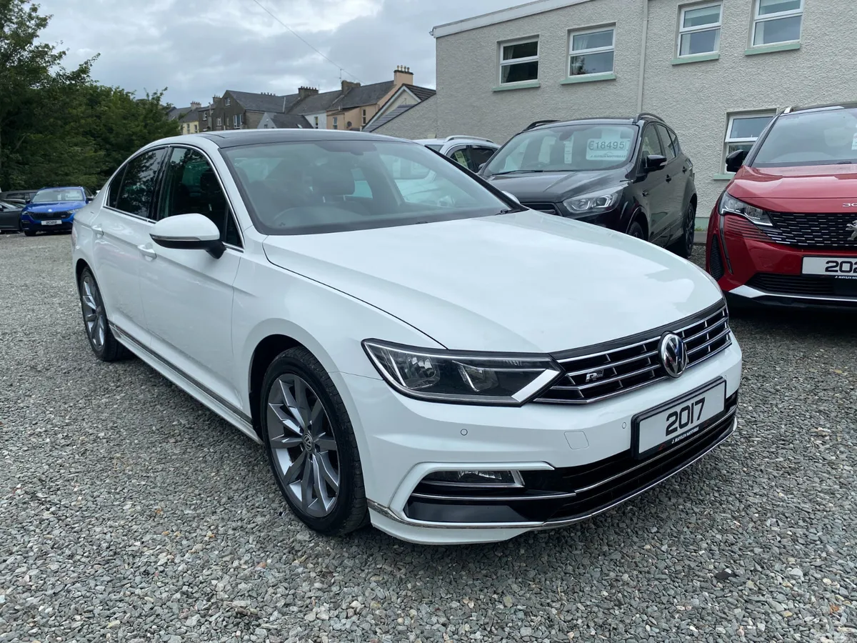 Volkswagen Passat Saloon, Diesel, 2017, White